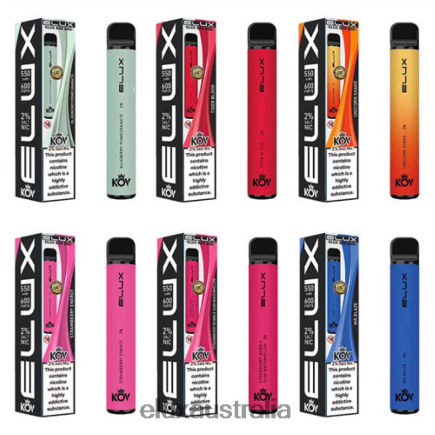 Elux Bar Legacy Series Disposable Vape Lemon Rybna BZ2F0P10 - ELUX vape juice amazon