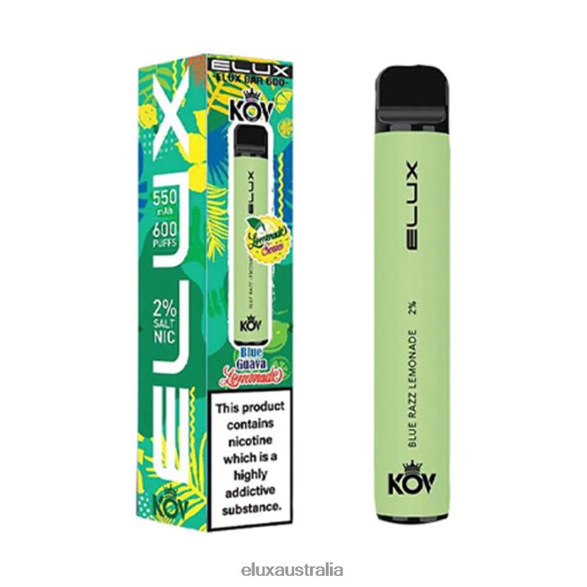 Elux Bar Lemonade Series Disposable Vape Blue Razz Lemonade BZ2F0P9 - ELUX vape price