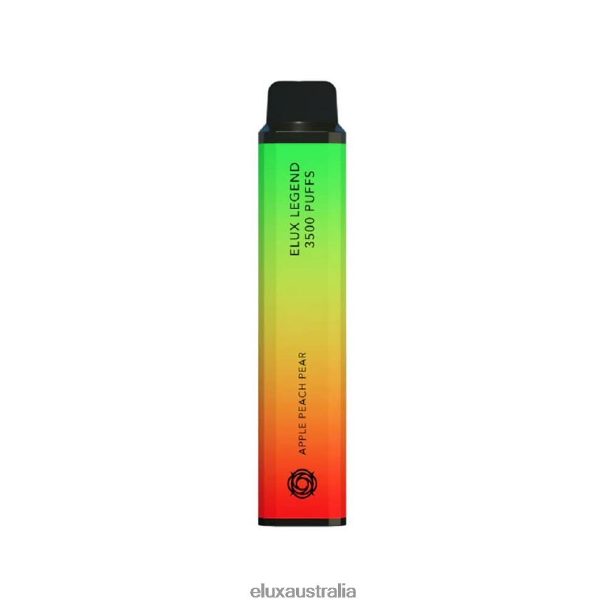 Elux Legend 3500 Puffs Disposable Vape Apple Peach Pear BZ2F0P75 - ELUX vape flavours