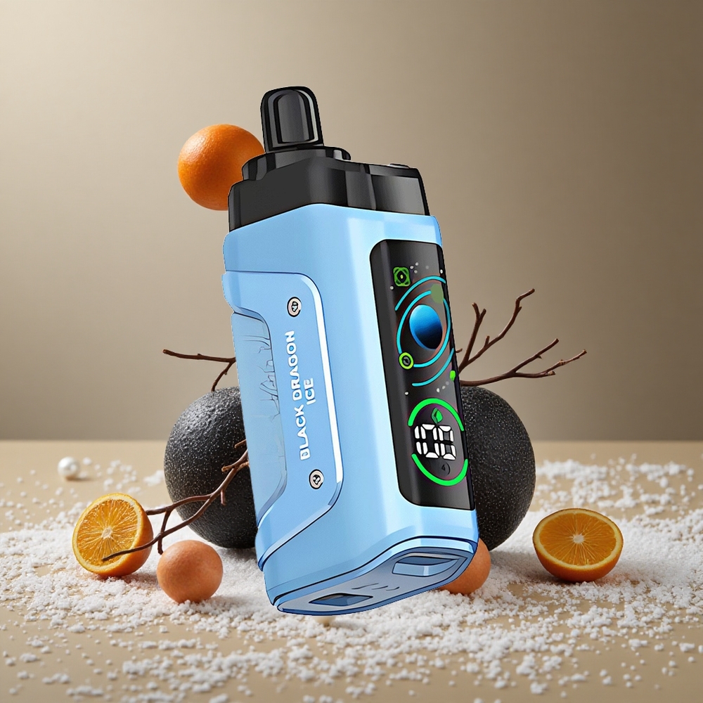 Razz Bar 45000 Puffs Disposable Vape Black Dragon Ice Type-C Rechargeable wholesale Australia