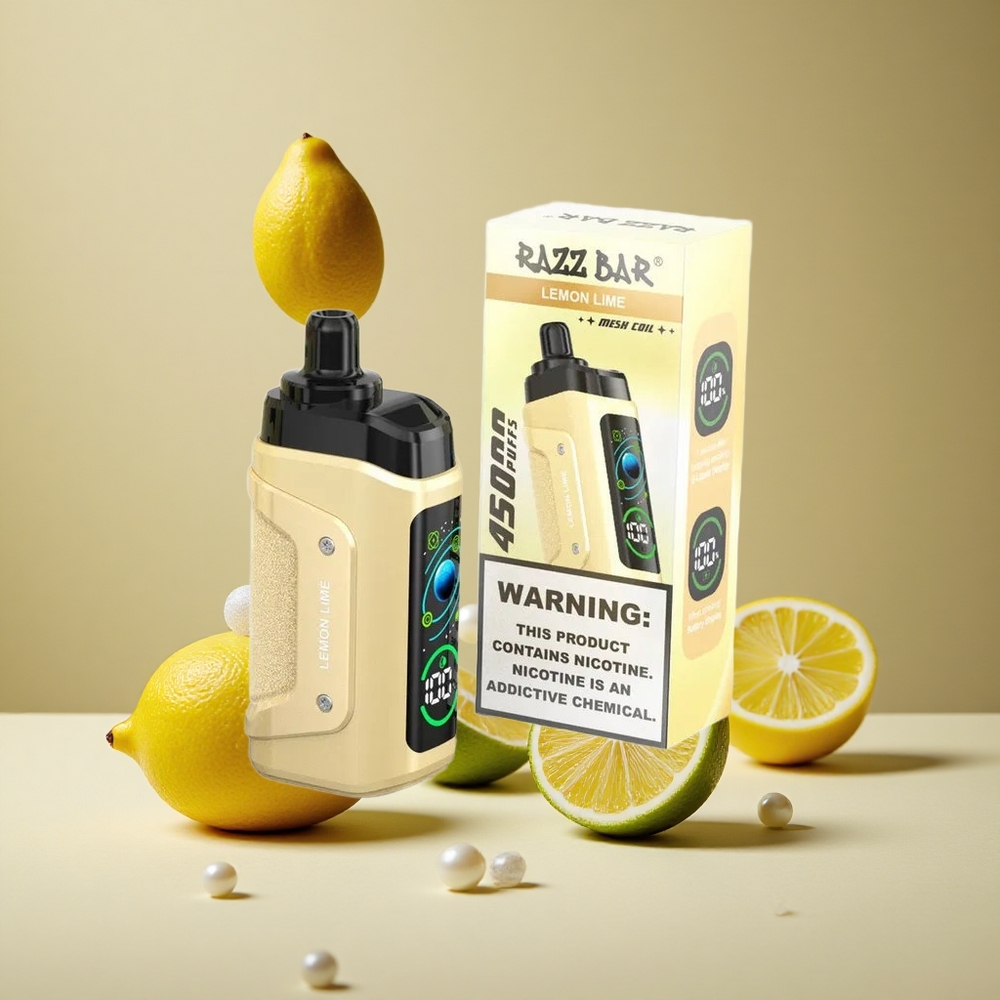 Razz Bar 45000 Puffs Lemon Lime Adjustable Airflow wholesale Australia