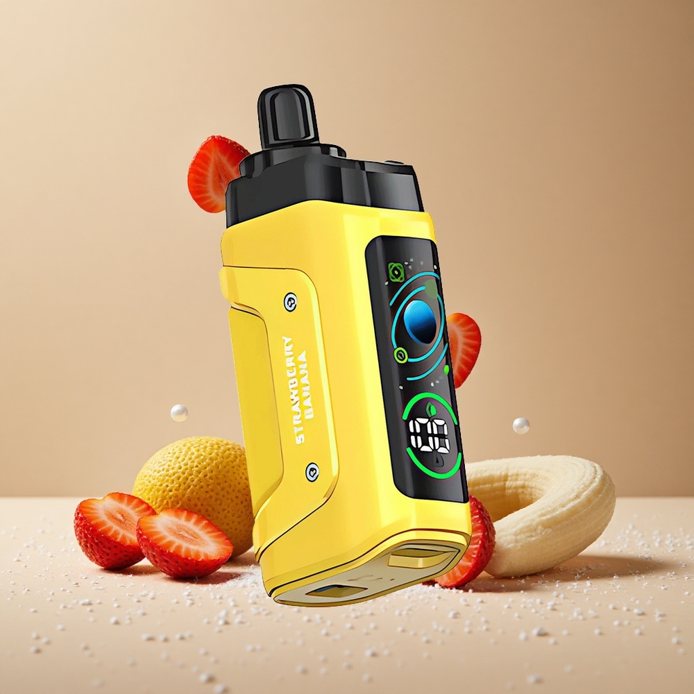 Razz Bar 45000 Puffs Strawberry Banana Adjustable Airflow Disposable Vape wholesale Australia