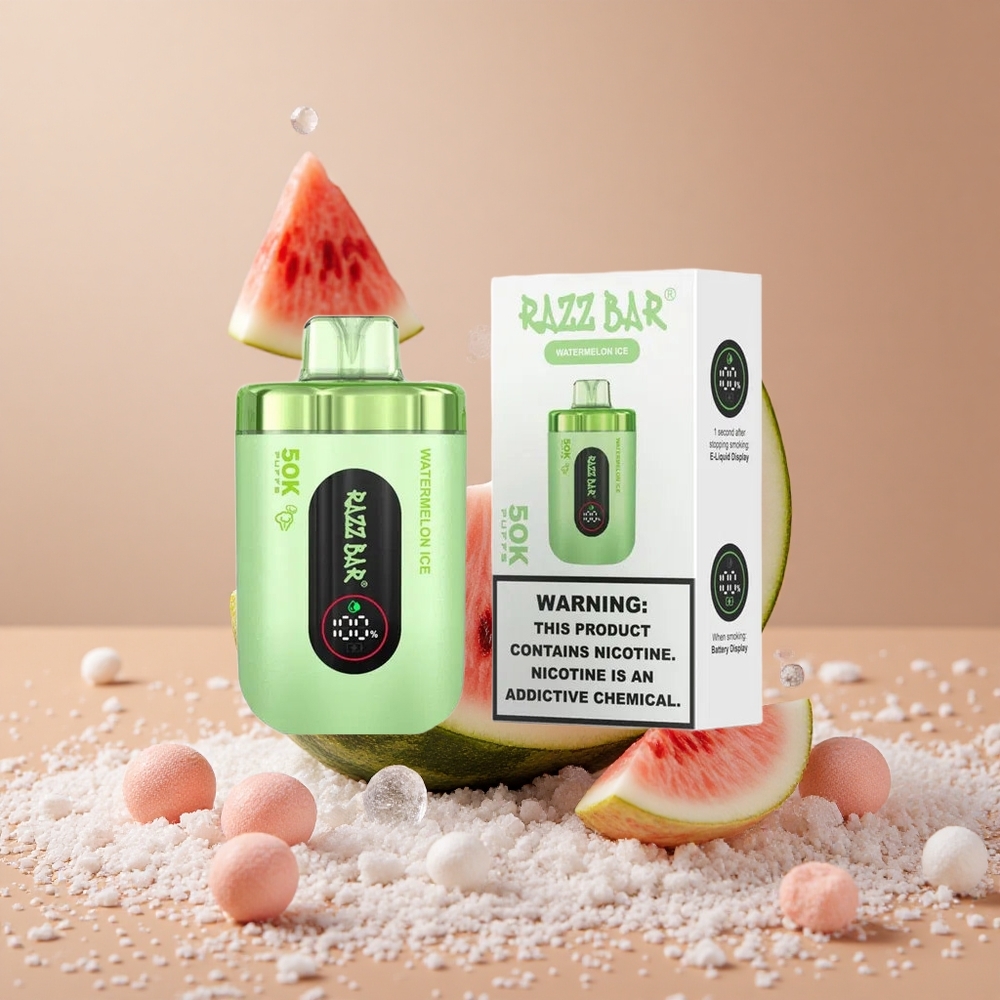 Razz Bar 50K Puffs Disposable Vape Watermelon Ice Type-C Rechargeable wholesale Australia