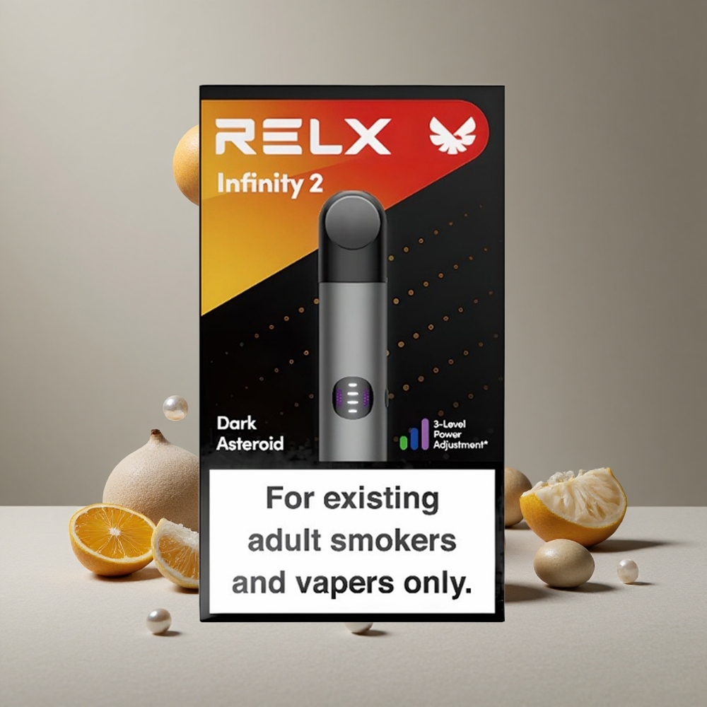 RELX Infinity 2 650 Puffs Grey Vape Device USB Type-C wholesale Australia